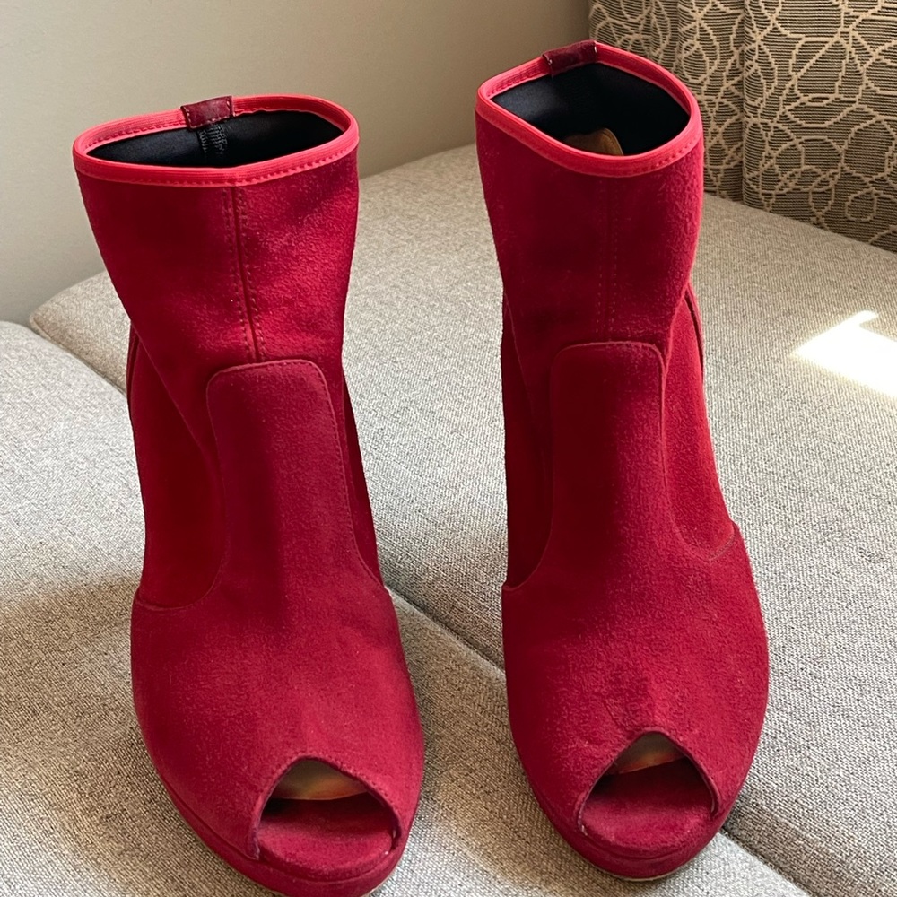 Norma Baker heels Leather size 36 made in Italy in good condition